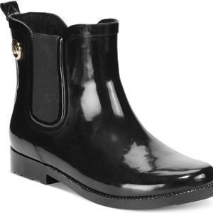 Brand new Michael Kors rain booties size 6